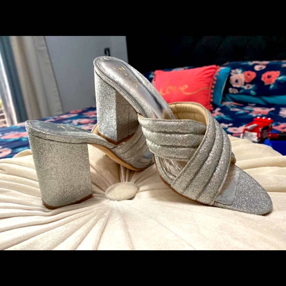 RAYE mules sandals